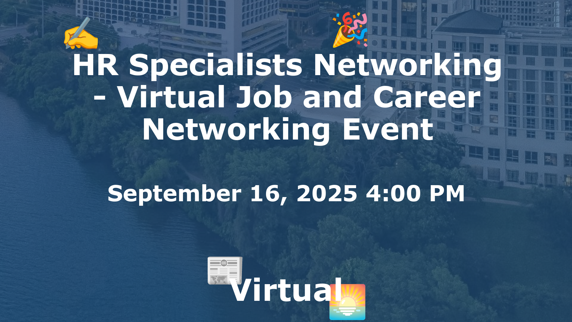 HR Specialists Networking - Virtual Job and Career Networking Event event image